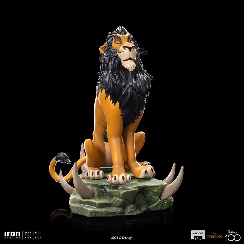 Statue Scar - Disney 100th - The Lion King - Art Scale 1/10 - Iron Studios - Image 8