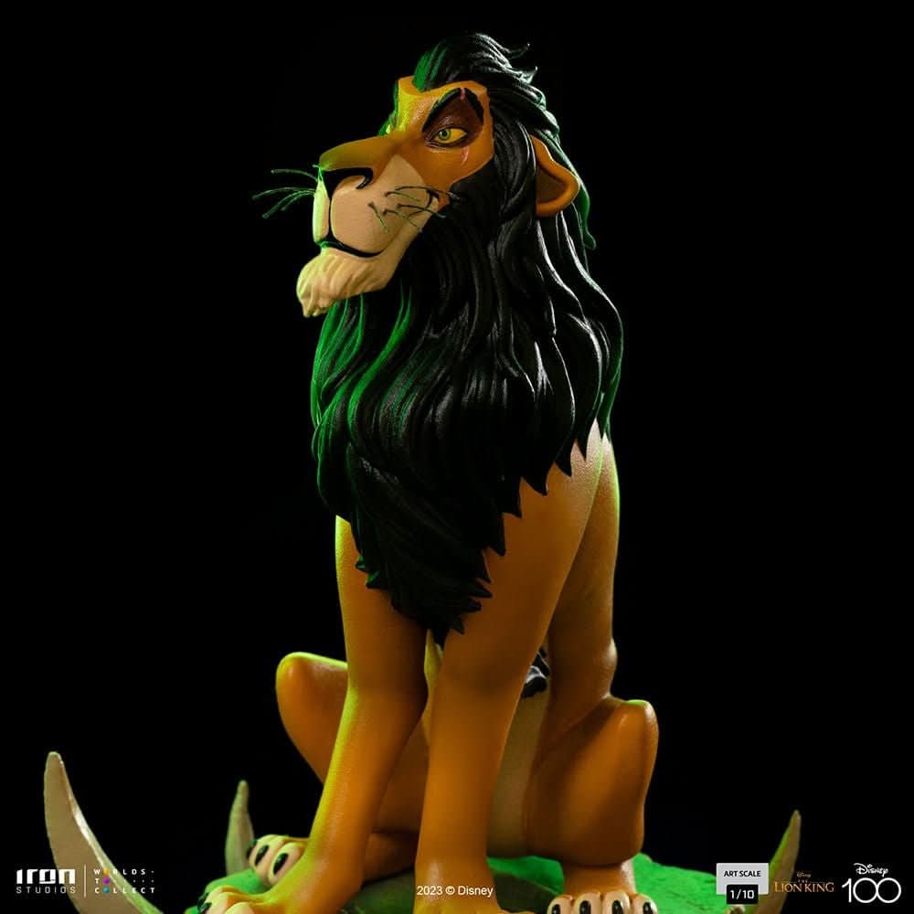 Statue Scar - Disney 100th - The Lion King - Art Scale 1/10 - Iron Studios - Image 9