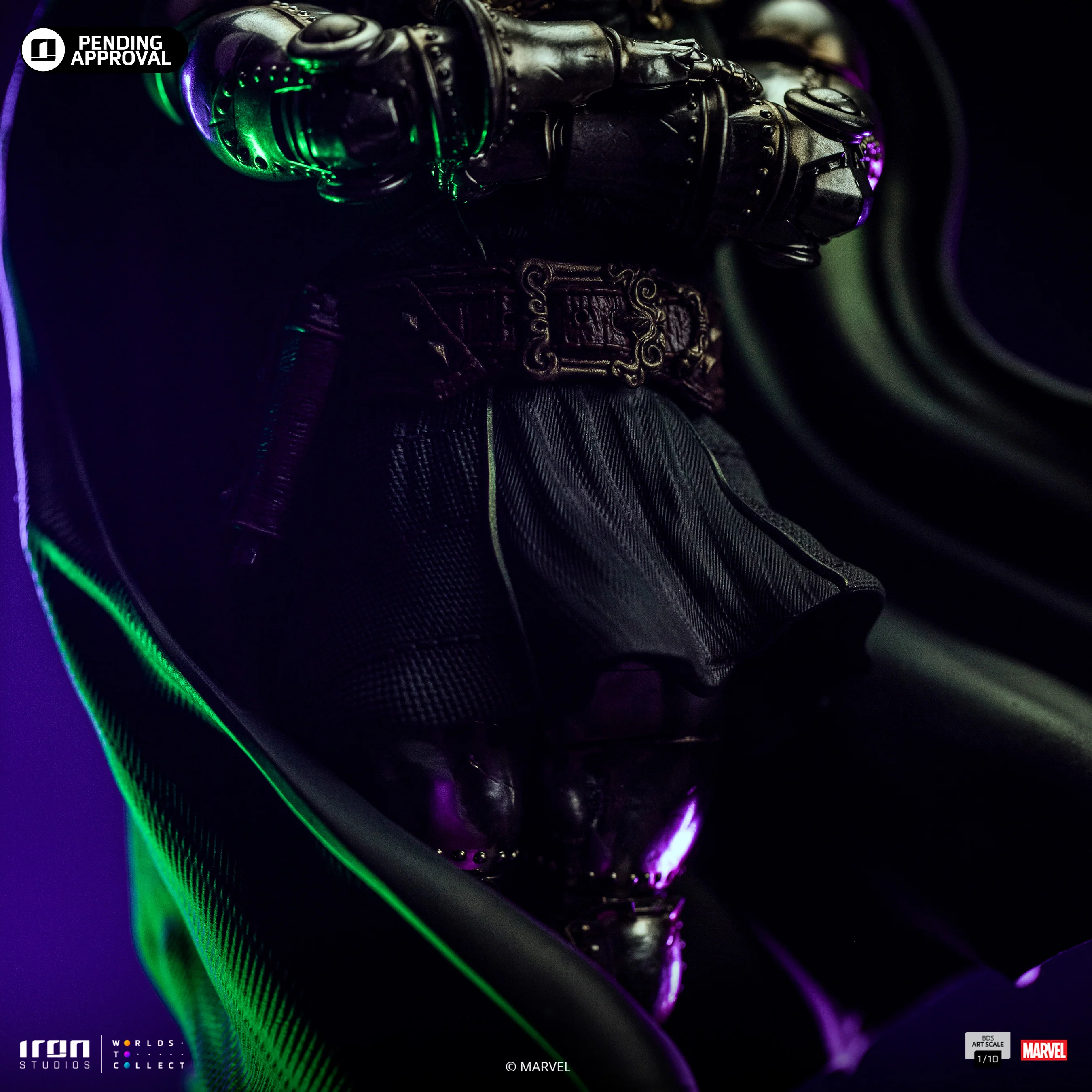 Statue Doctor Doom - Infinity Gauntlet Diorama - Art Scale 1/10 - Iron Studios - Image 4