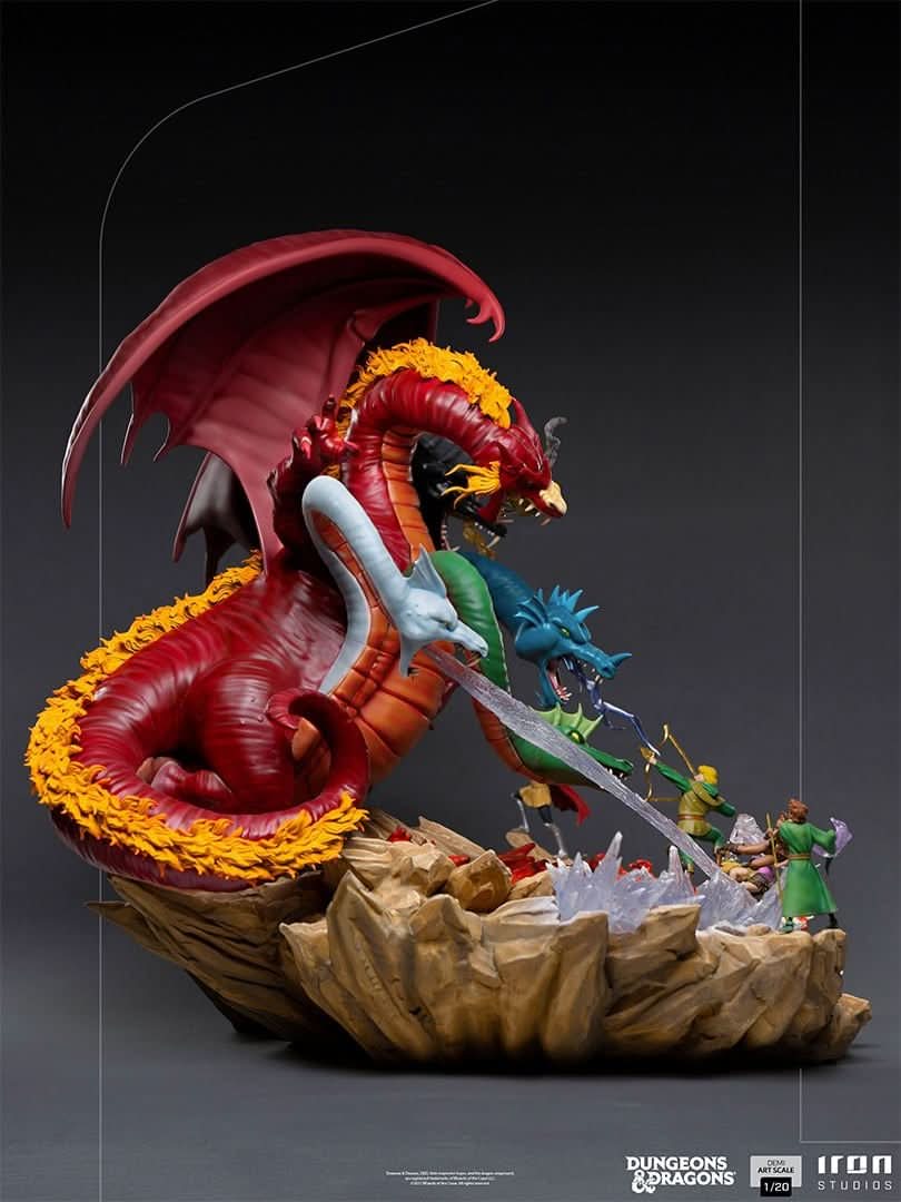 Statue Tiamat Battle Diorama - Dungeons and Dragons - Demi Art 1/20 - Iron Studios - Image 3
