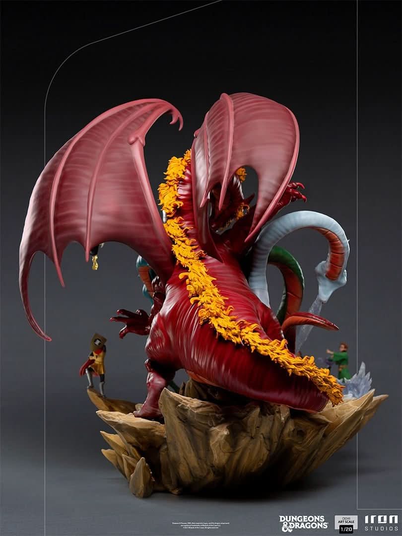 Statue Tiamat Battle Diorama - Dungeons and Dragons - Demi Art 1/20 - Iron Studios - Image 4