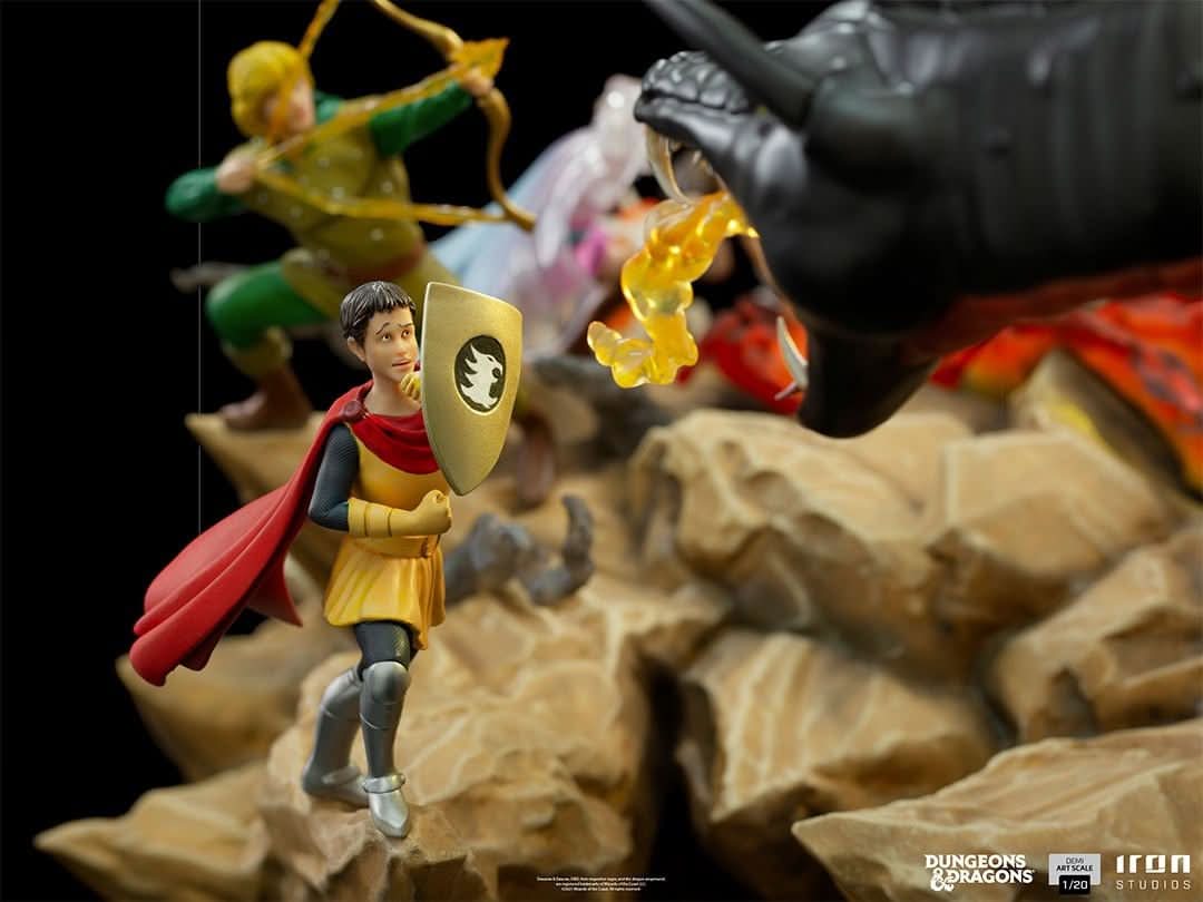 Statue Tiamat Battle Diorama - Dungeons and Dragons - Demi Art 1/20 - Iron Studios - Image 6