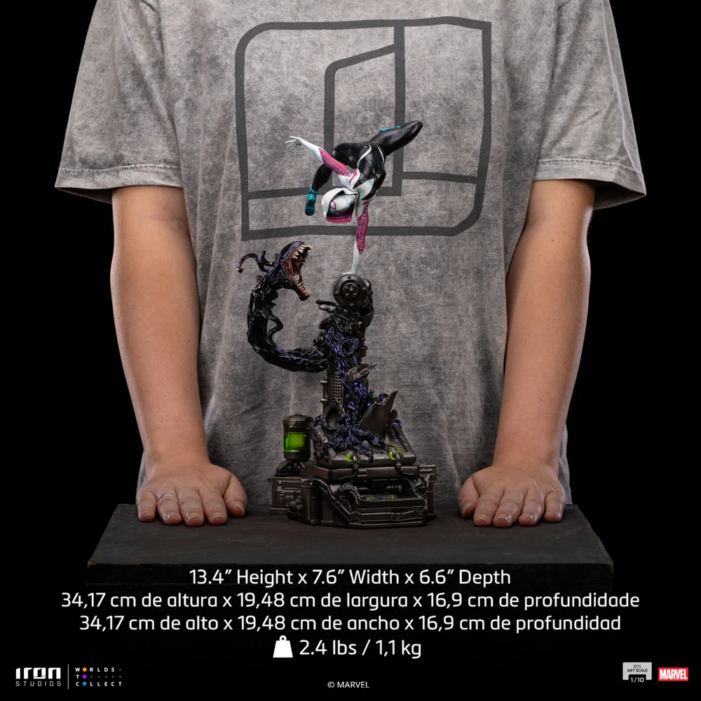 Statue Ghost-Spider - Spider-Man vs Villains Diorama - Art Scale 1/10 - Iron Studios - Image 14