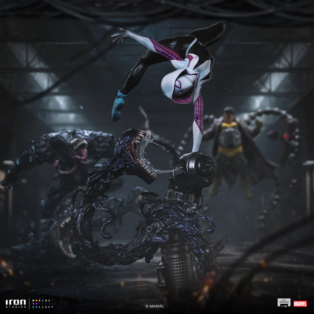 Statue Ghost-Spider - Spider-Man vs Villains Diorama - Art Scale 1/10 - Iron Studios - Image 3