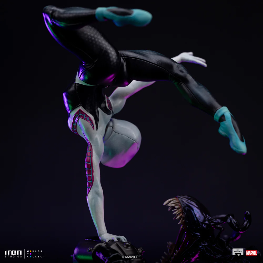 Statue Ghost-Spider - Spider-Man vs Villains Diorama - Art Scale 1/10 - Iron Studios - Image 9