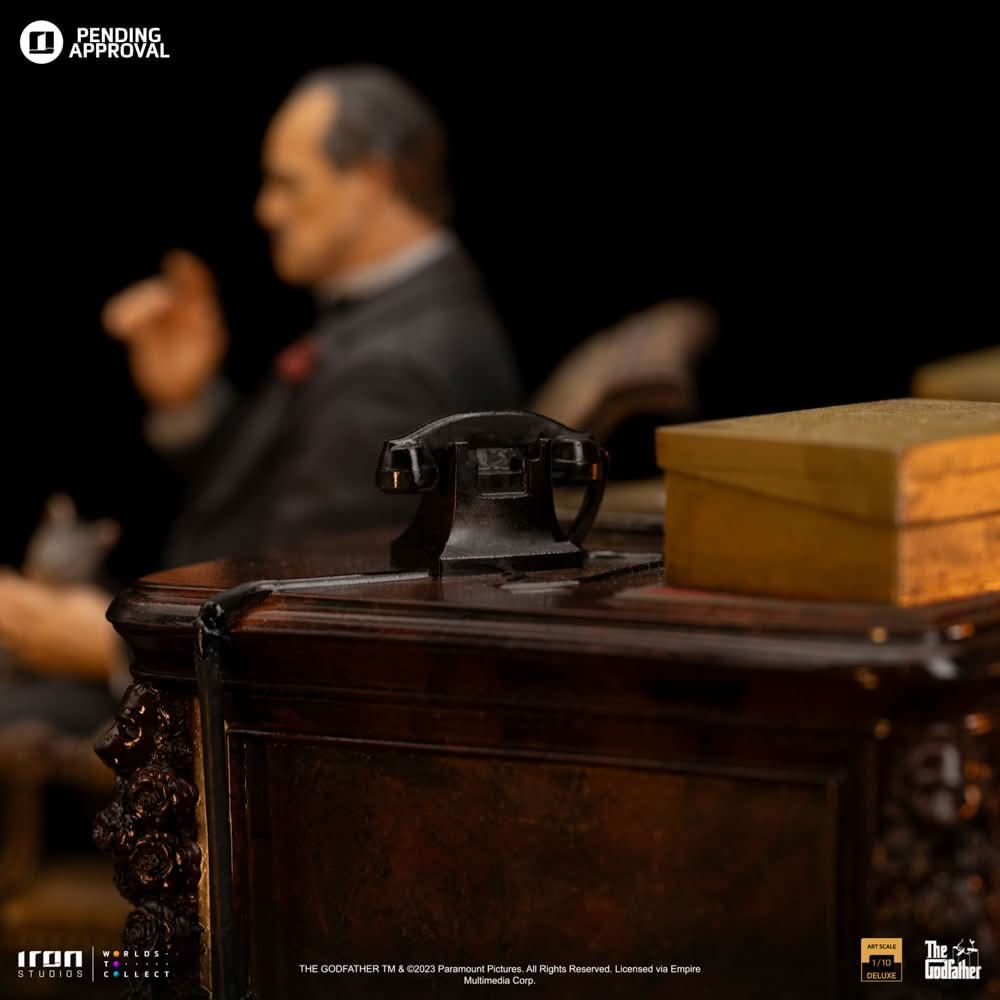 Statue Don Vito Corleone Deluxe - The Godfather - Art Scale 1/10 - Iron Studios - Image 13