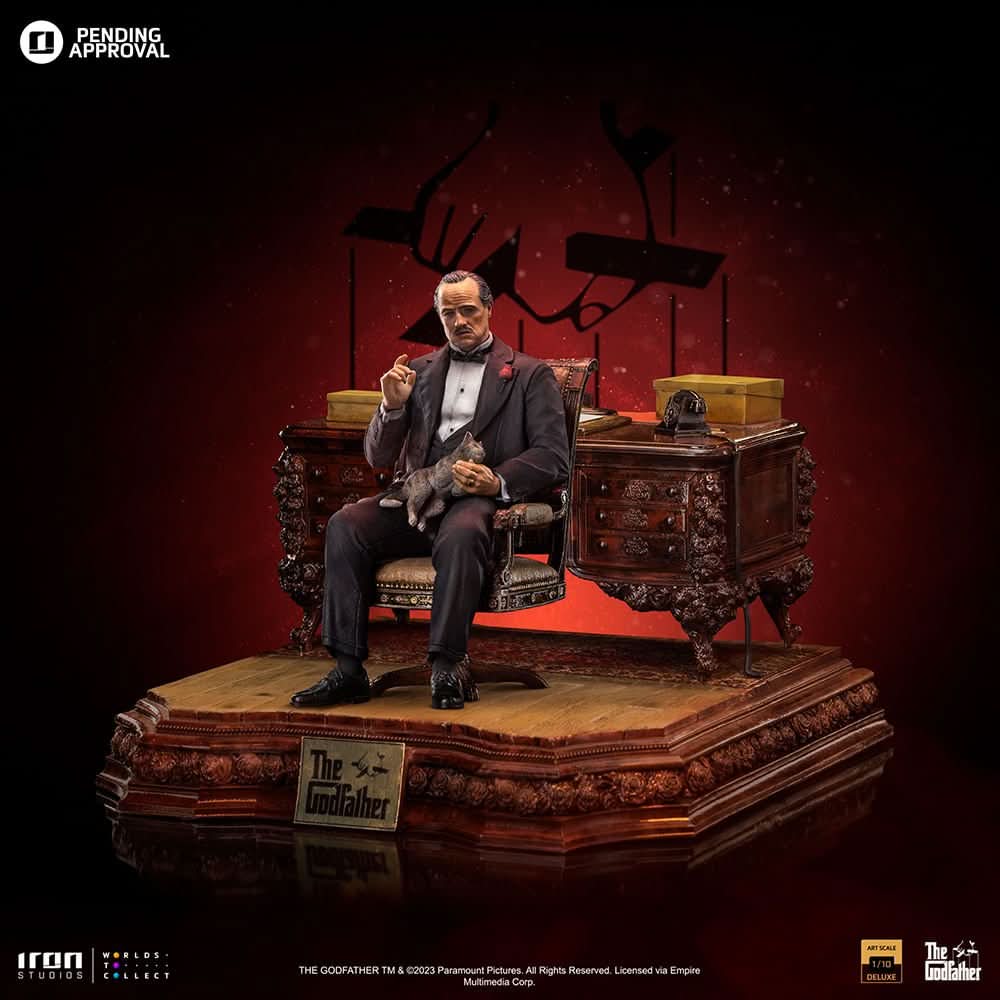 Statue Don Vito Corleone Deluxe - The Godfather - Art Scale 1/10 - Iron Studios - Image 14