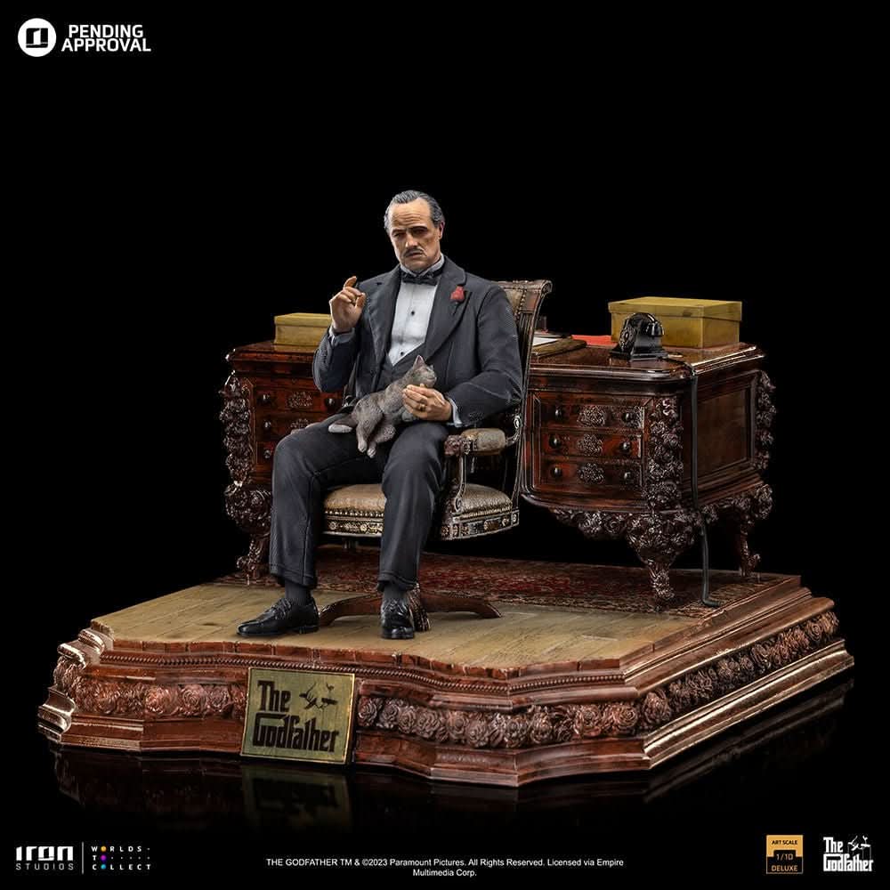 Statue Don Vito Corleone Deluxe - The Godfather - Art Scale 1/10 - Iron Studios - Image 3