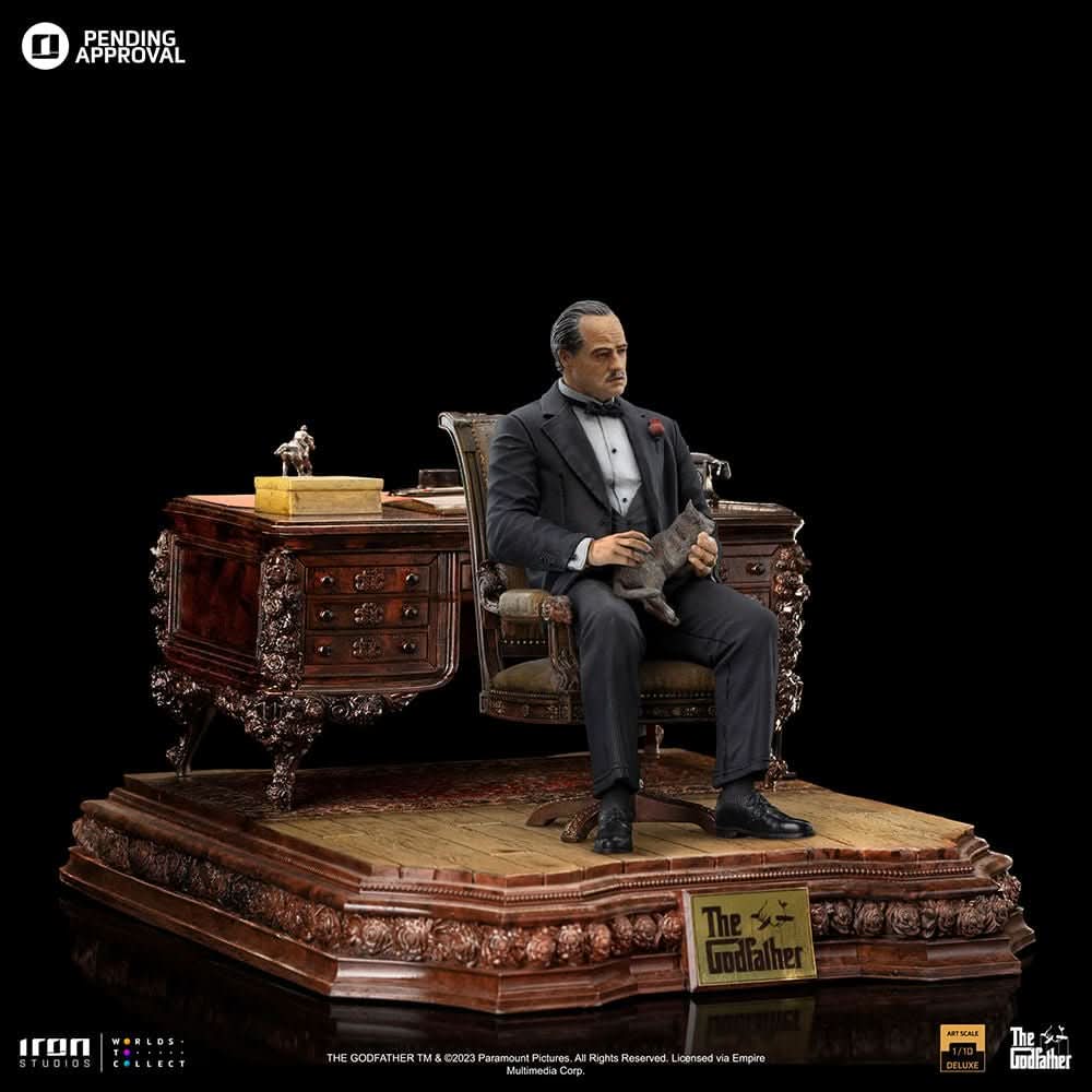 Statue Don Vito Corleone Deluxe - The Godfather - Art Scale 1/10 - Iron Studios - Image 7