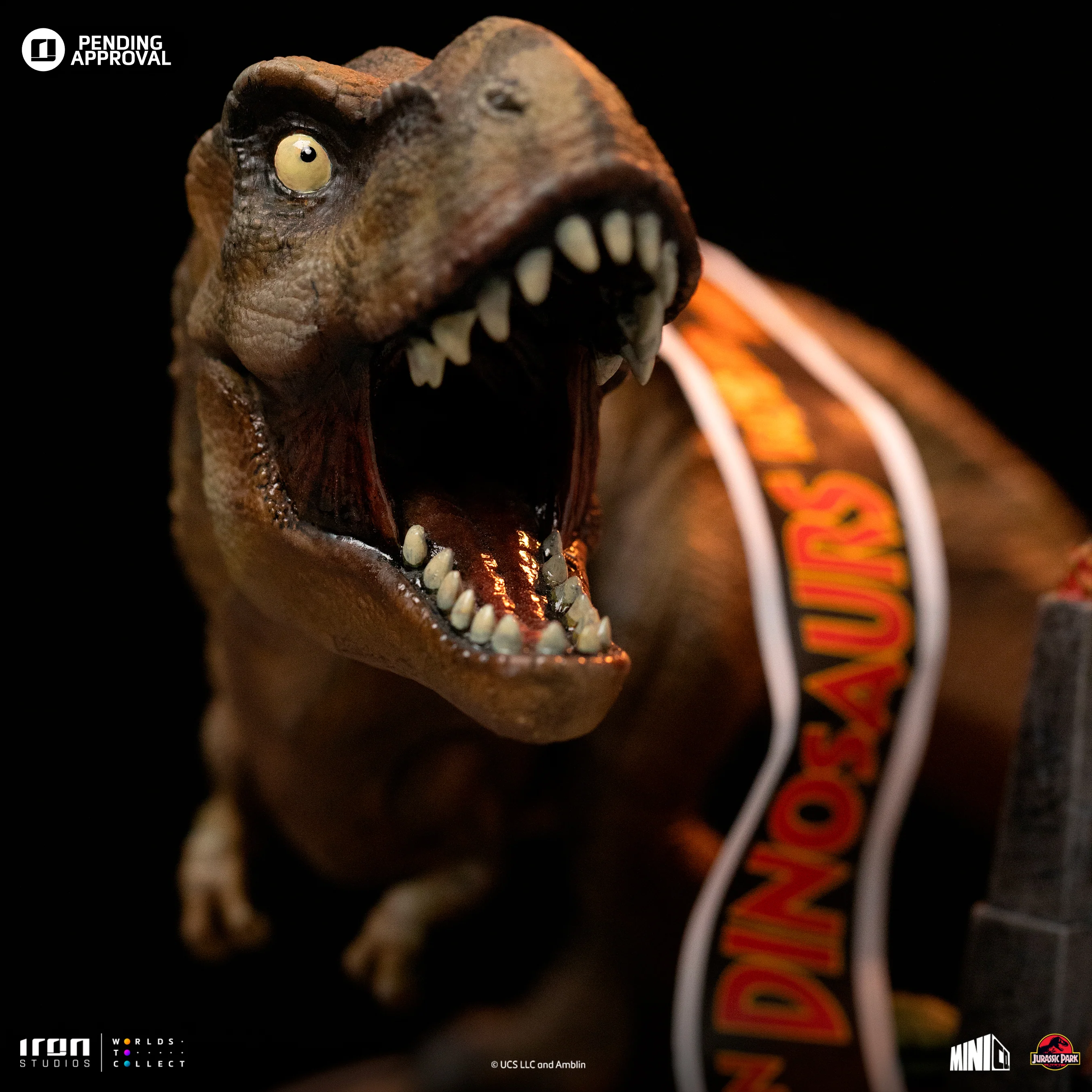 Statue T-Rex Deluxe - Jurassic Park - Minico - Iron Studios - Image 7