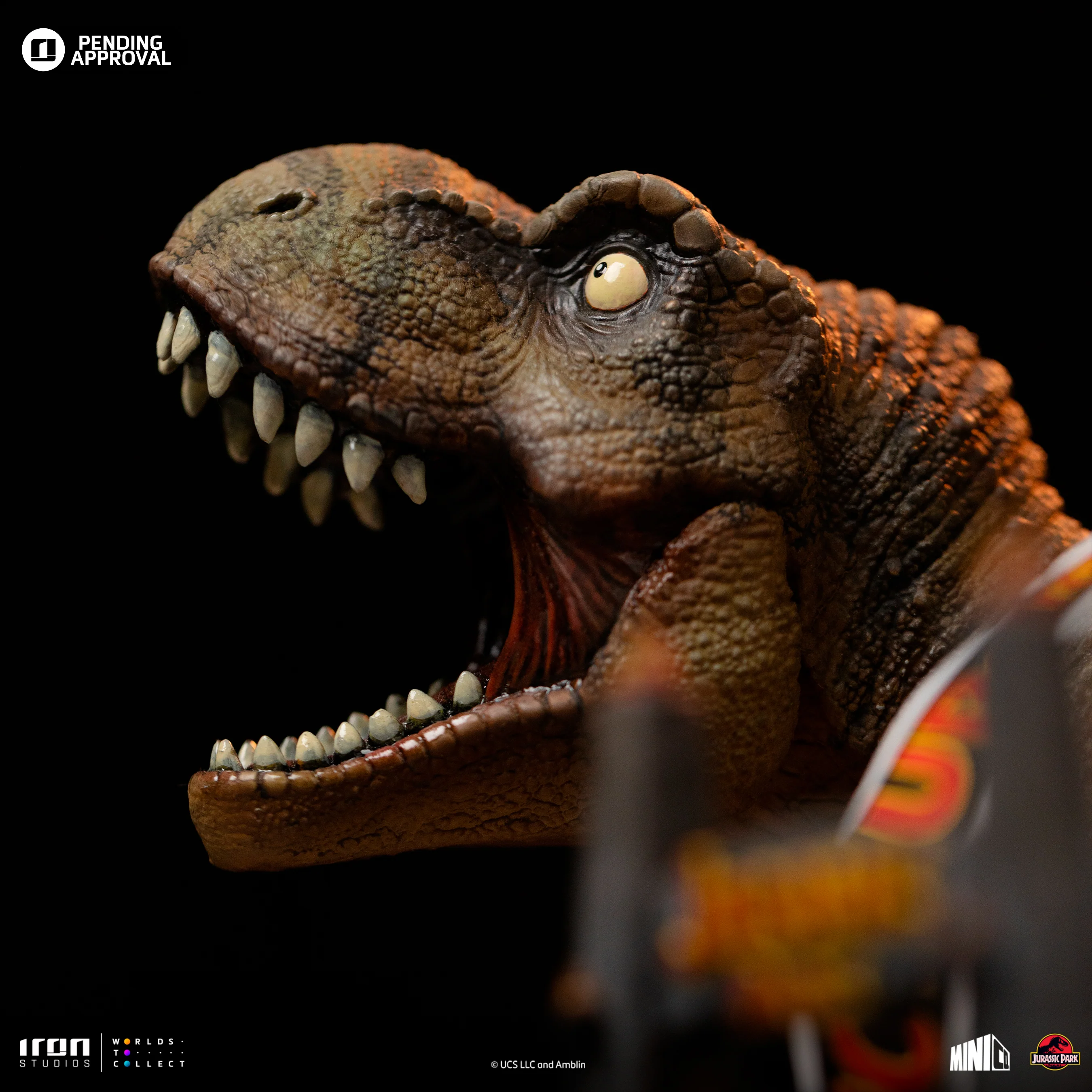 Statue T-Rex Deluxe - Jurassic Park - Minico - Iron Studios - Image 8