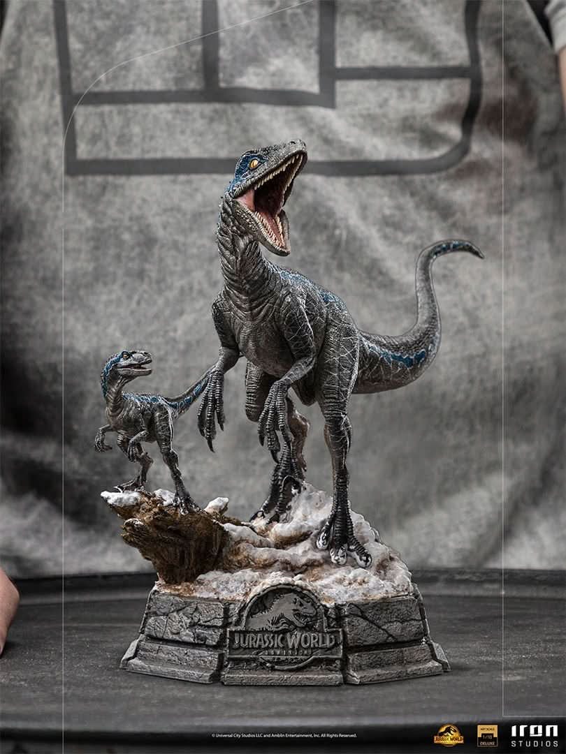 Statue Blue and Beta Deluxe - Jurassic World: Dominion - Art Scale 1/10 - Iron Studios - Image 14