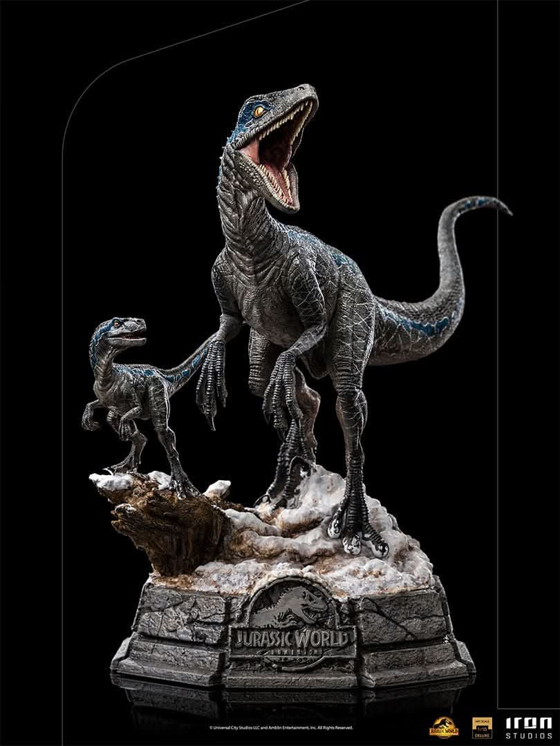 Statue Blue and Beta Deluxe - Jurassic World: Dominion - Art Scale 1/10 - Iron Studios - Image 3