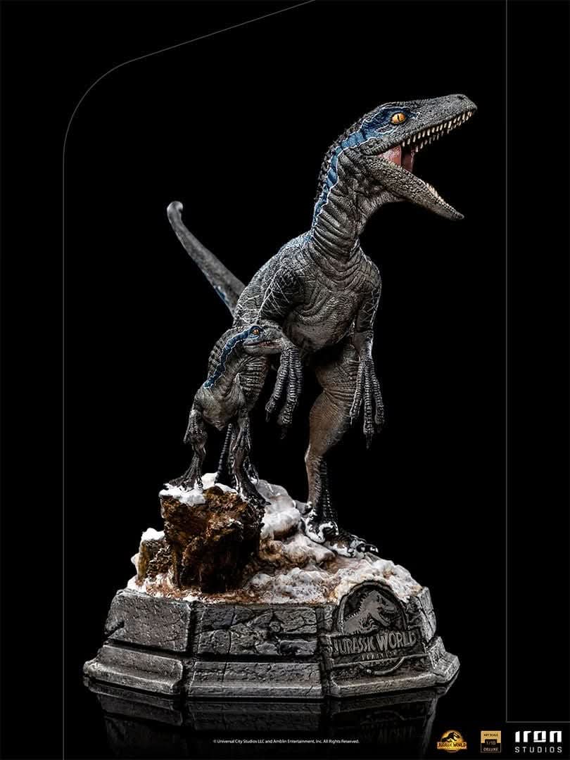 Statue Blue and Beta Deluxe - Jurassic World: Dominion - Art Scale 1/10 - Iron Studios - Image 4