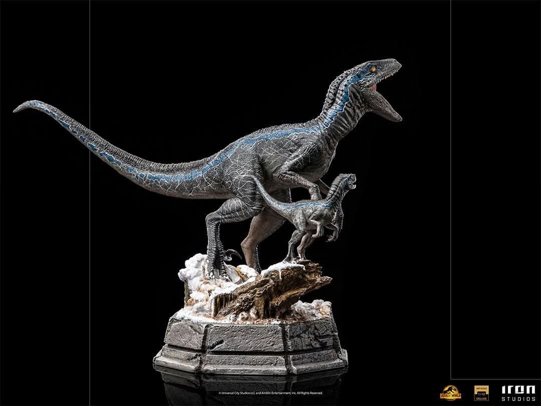 Statue Blue and Beta Deluxe - Jurassic World: Dominion - Art Scale 1/10 - Iron Studios - Image 5