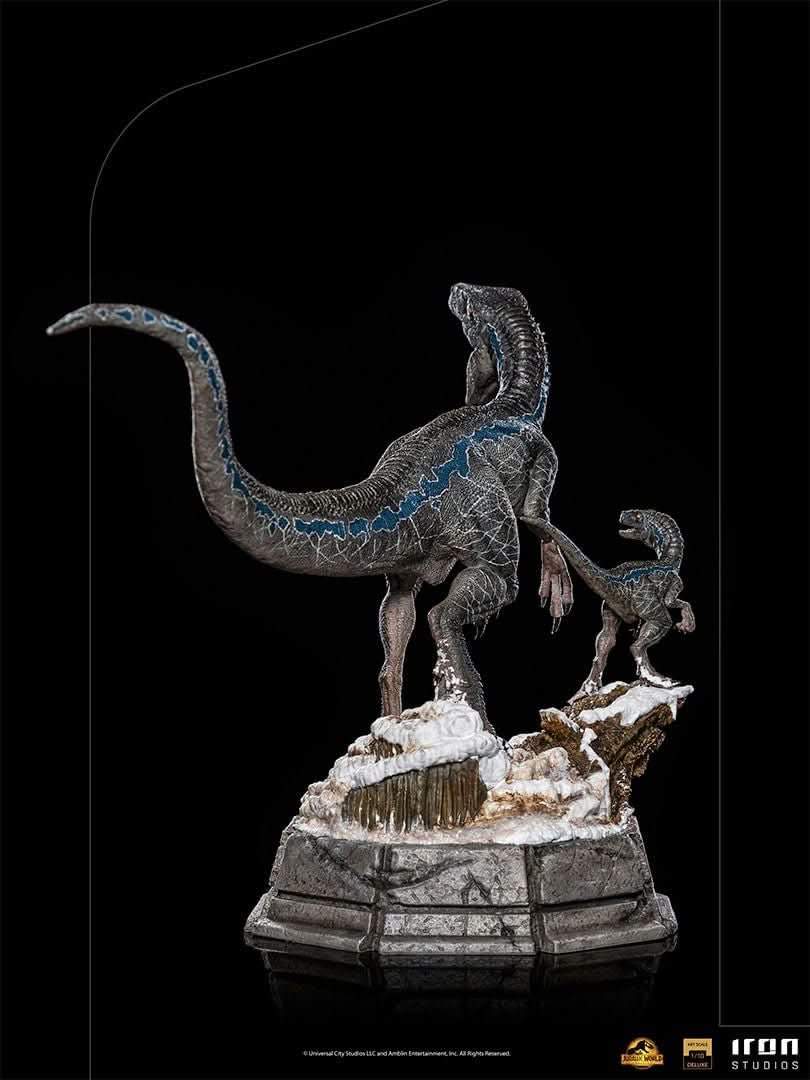 Statue Blue and Beta Deluxe - Jurassic World: Dominion - Art Scale 1/10 - Iron Studios - Image 6
