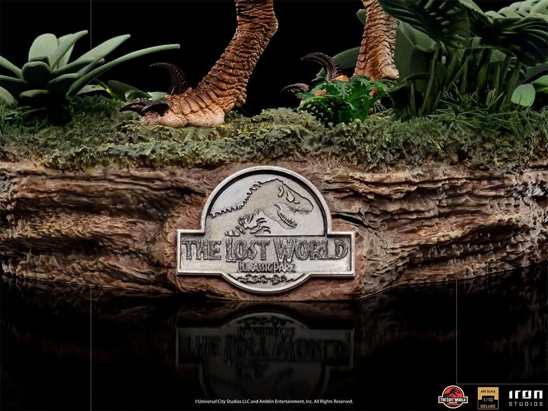 Statue Velociraptor Deluxe - The Lost World: Jurassic Park - Art Scale 1/10 - Iron Studios - Image 11