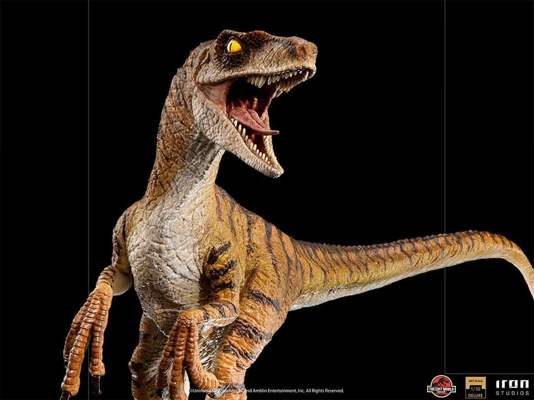 Statue Velociraptor Deluxe - The Lost World: Jurassic Park - Art Scale 1/10 - Iron Studios - Image 5