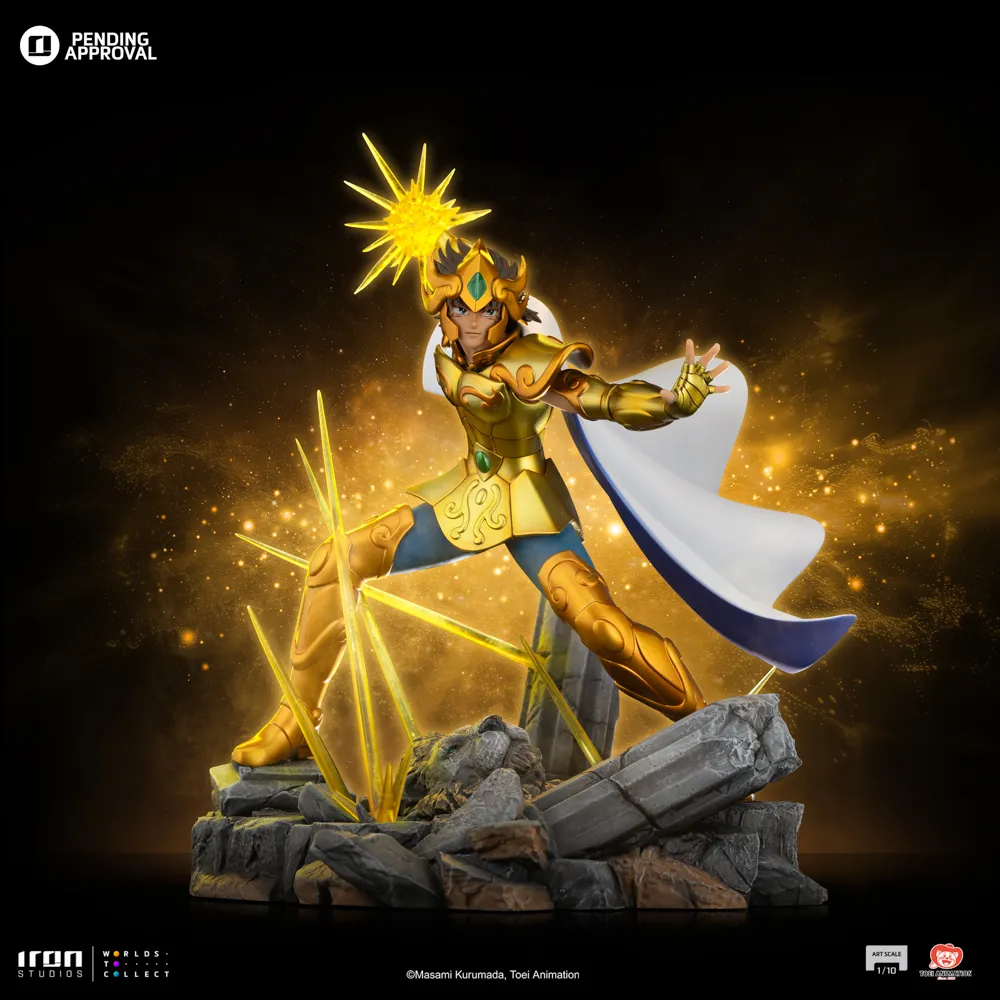 Statue Leo Aiolia - Saint Seiya - Art Scale 1/10 - Iron Studios - Image 3