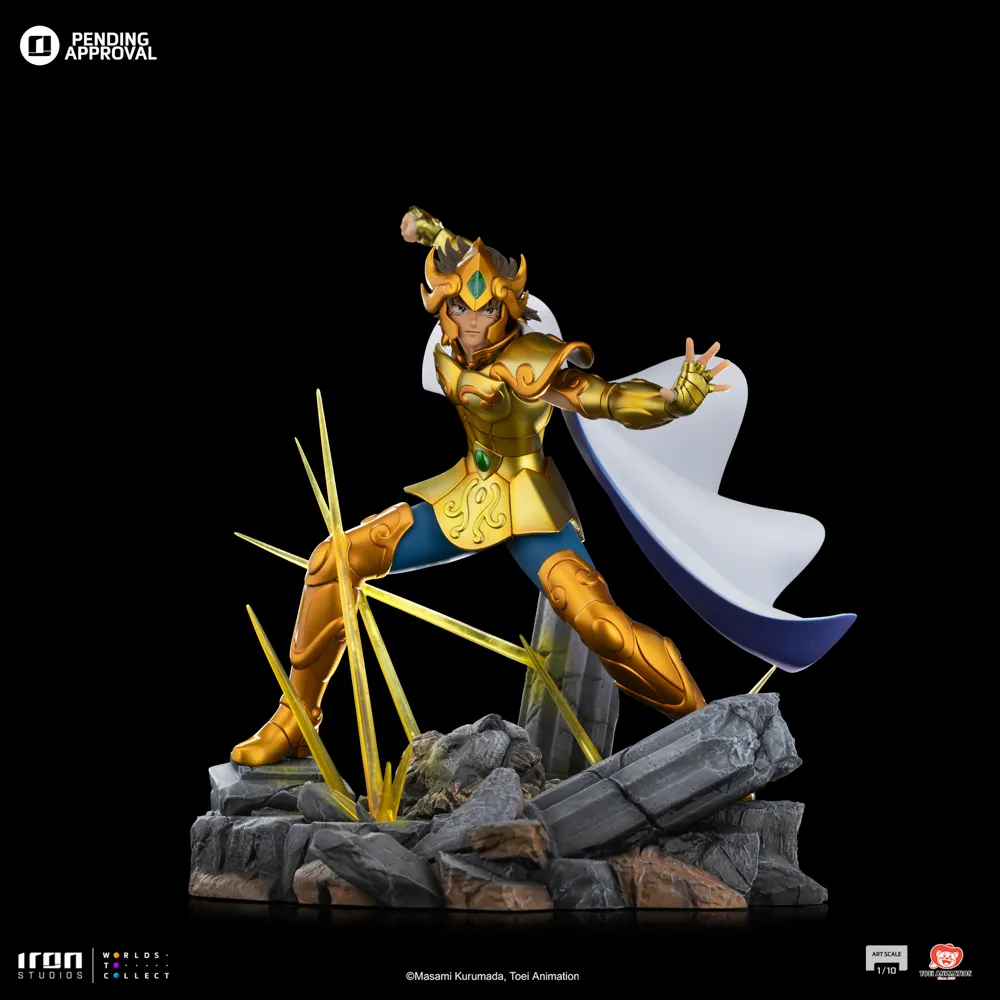 Statue Leo Aiolia - Saint Seiya - Art Scale 1/10 - Iron Studios - Image 4