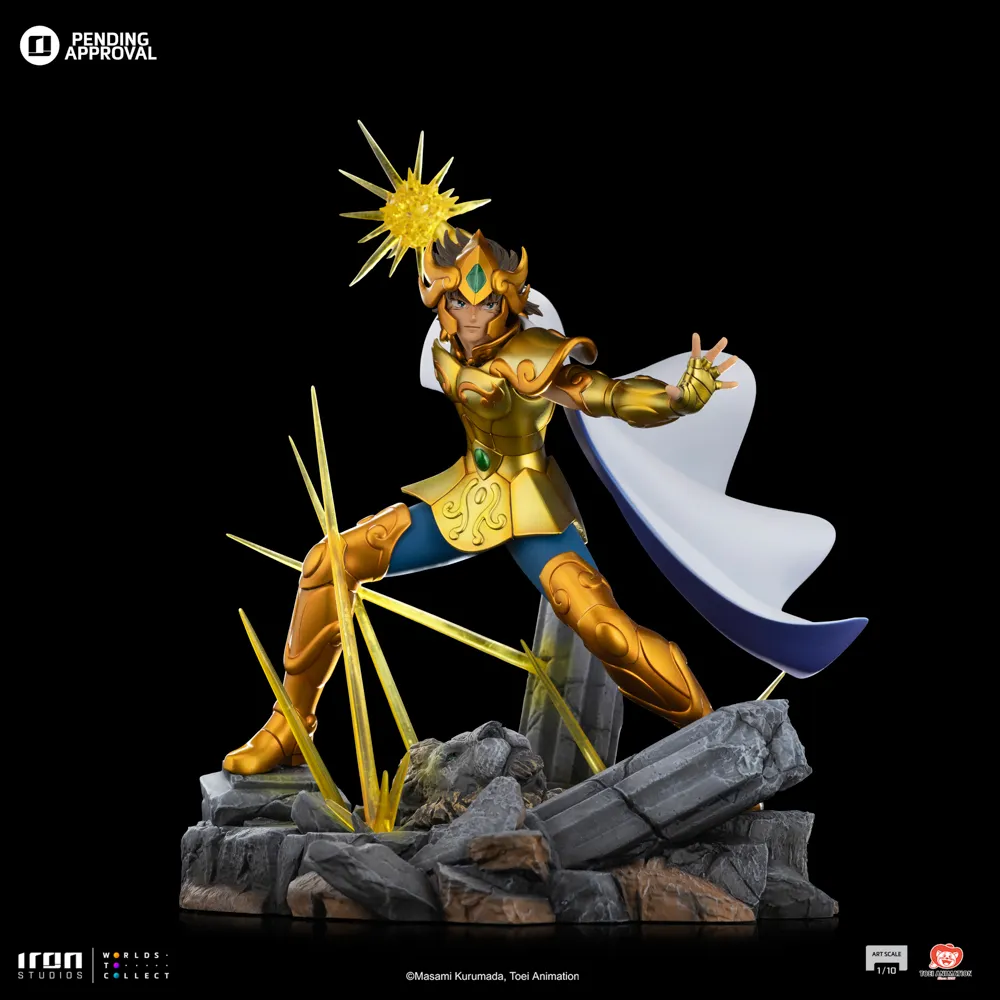 Statue Leo Aiolia - Saint Seiya - Art Scale 1/10 - Iron Studios - Image 5
