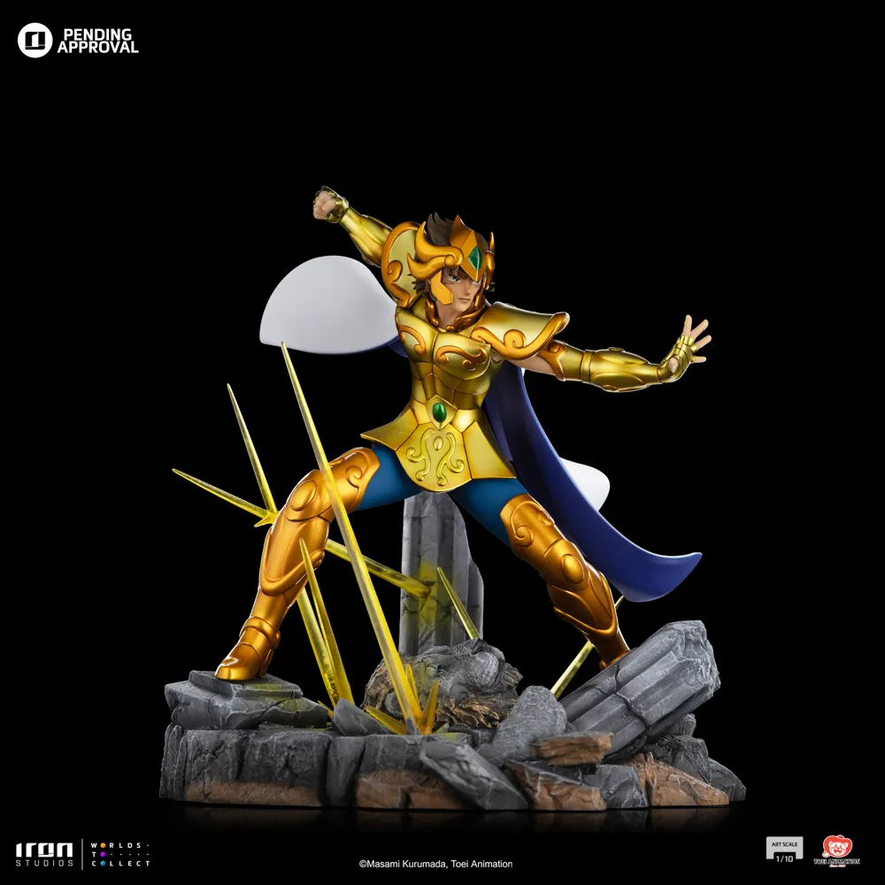Statue Leo Aiolia - Saint Seiya - Art Scale 1/10 - Iron Studios - Image 6