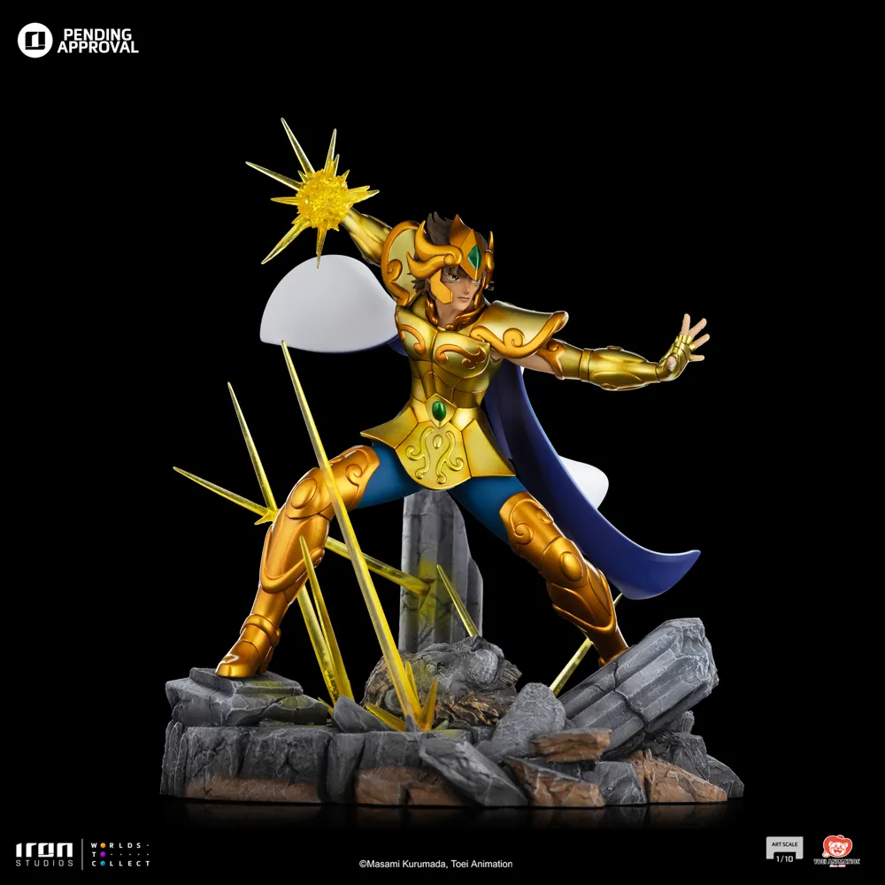 Statue Leo Aiolia - Saint Seiya - Art Scale 1/10 - Iron Studios - Image 7