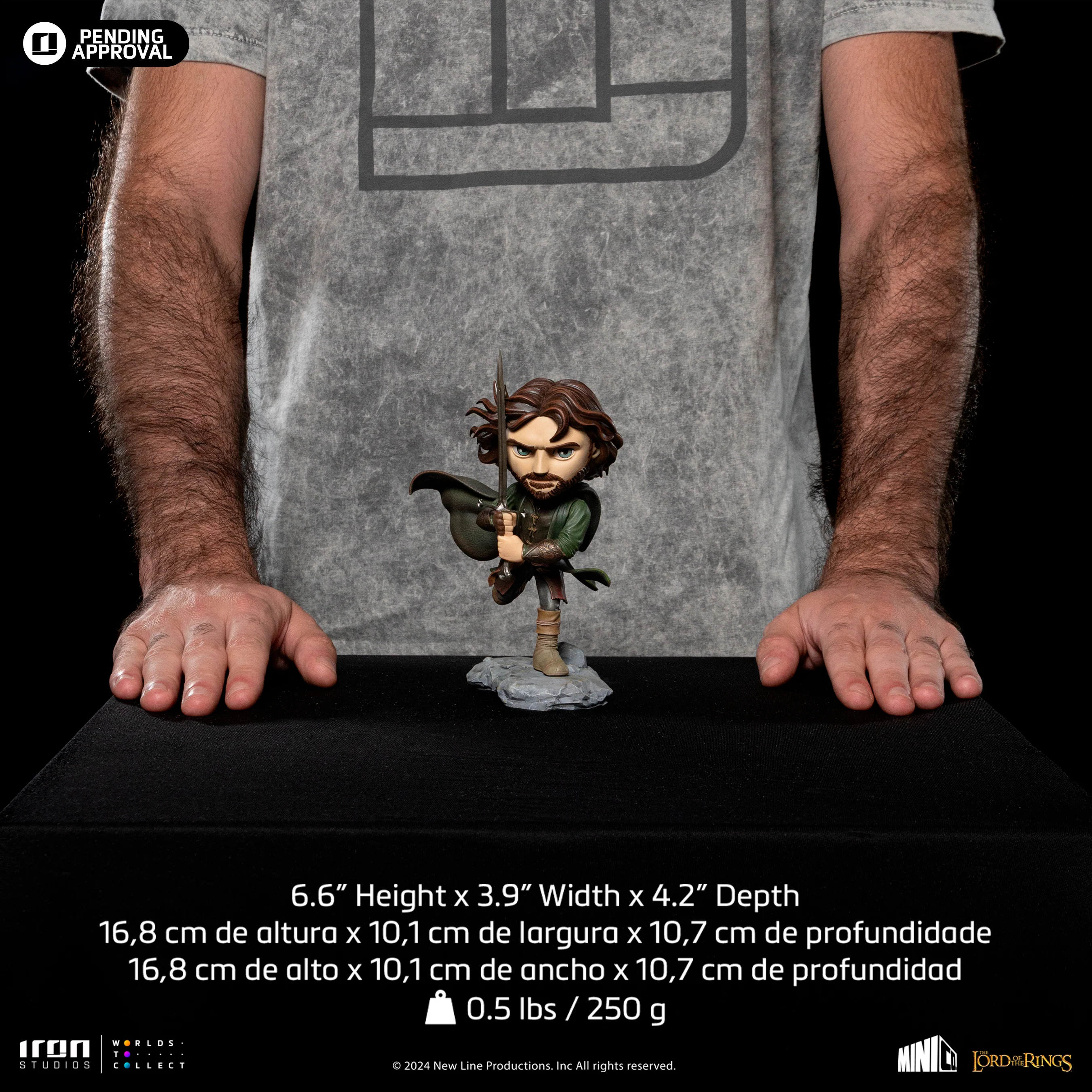 Statue Aragorn - The Lord of the Rings - Minico - Iron Studios - Image 12