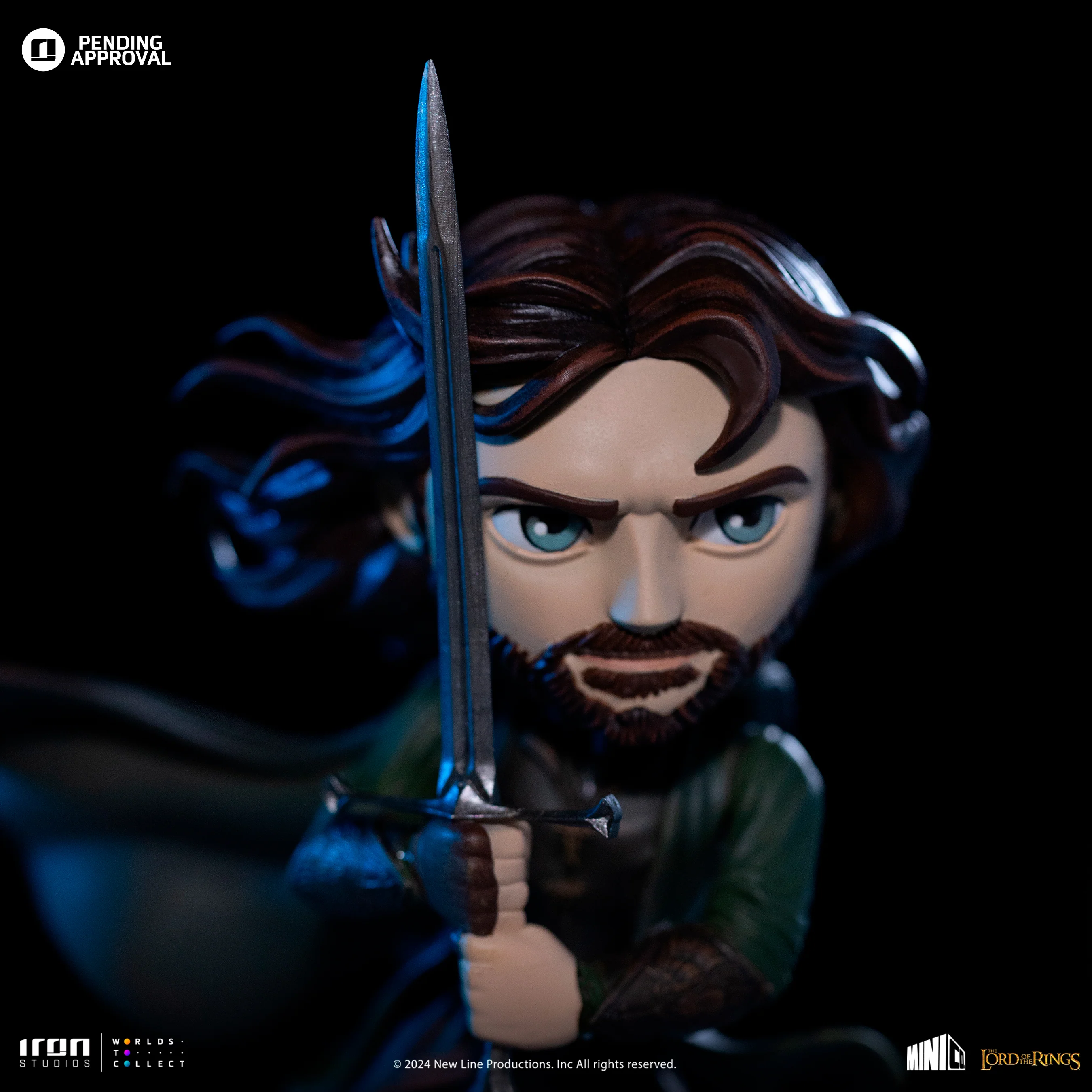 Statue Aragorn - The Lord of the Rings - Minico - Iron Studios - Image 3