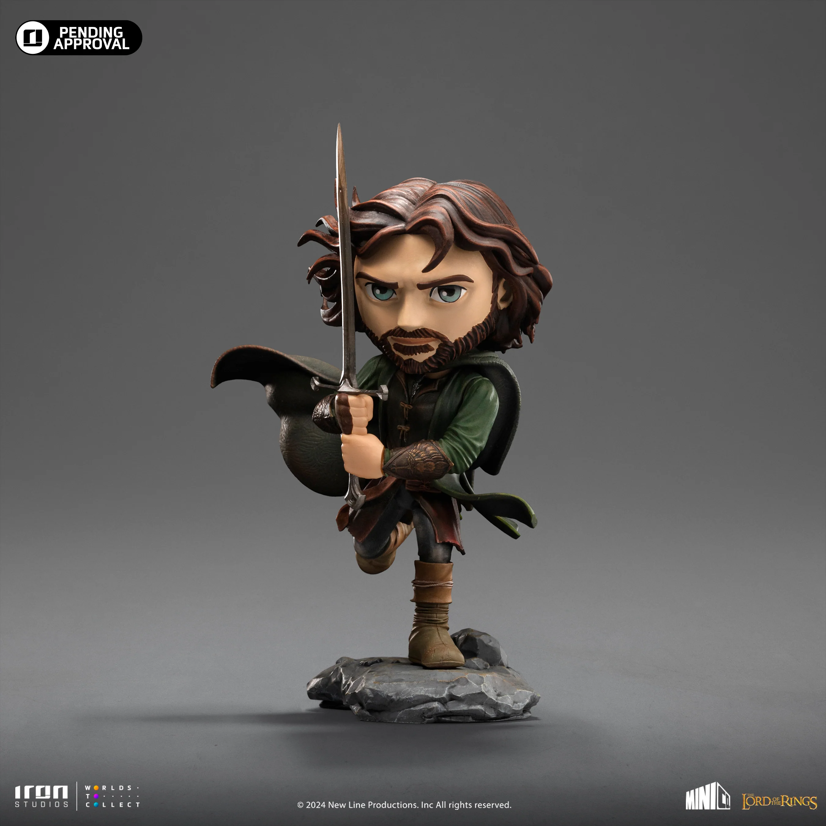 Statue Aragorn - The Lord of the Rings - Minico - Iron Studios - Image 8