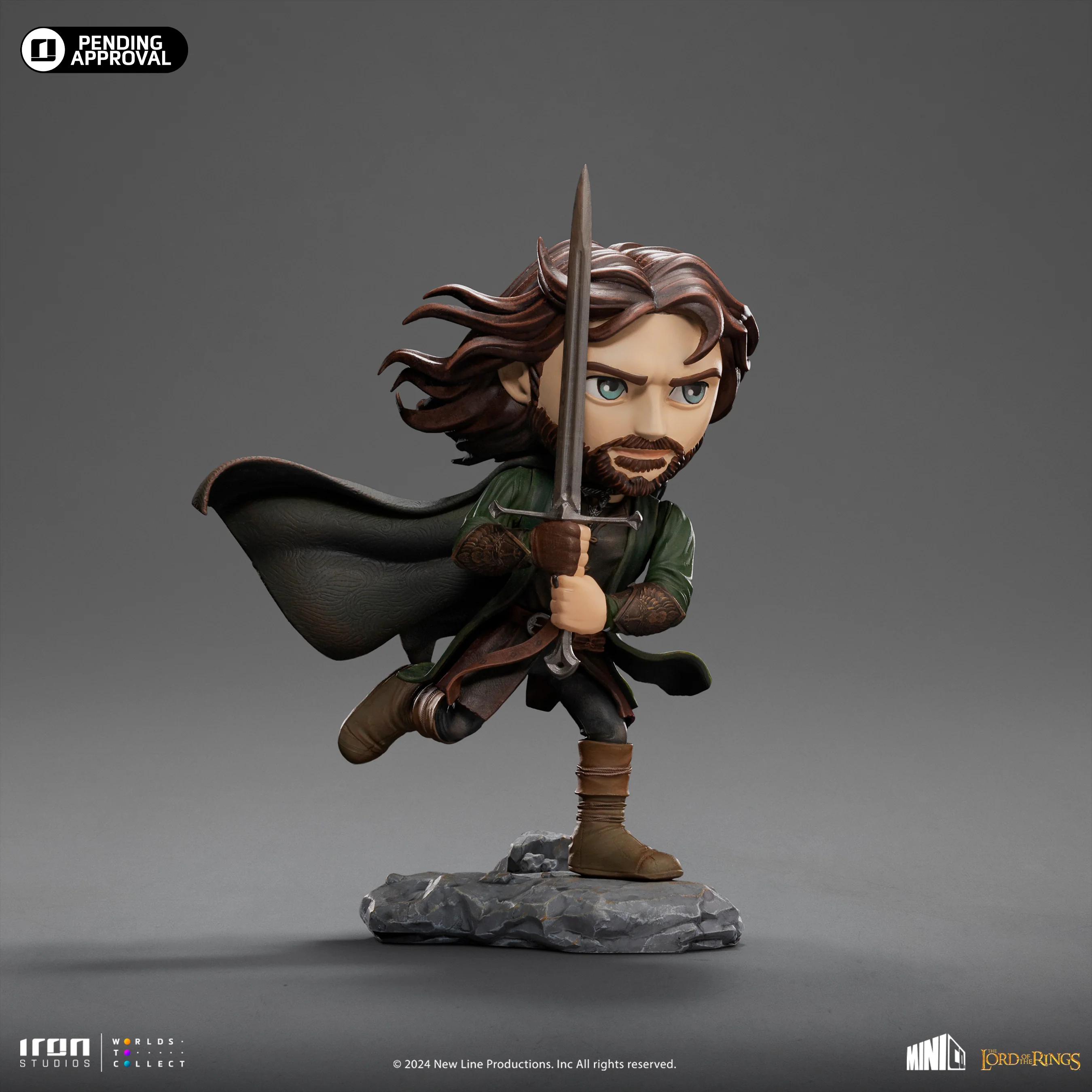 Statue Aragorn - The Lord of the Rings - Minico - Iron Studios - Image 9