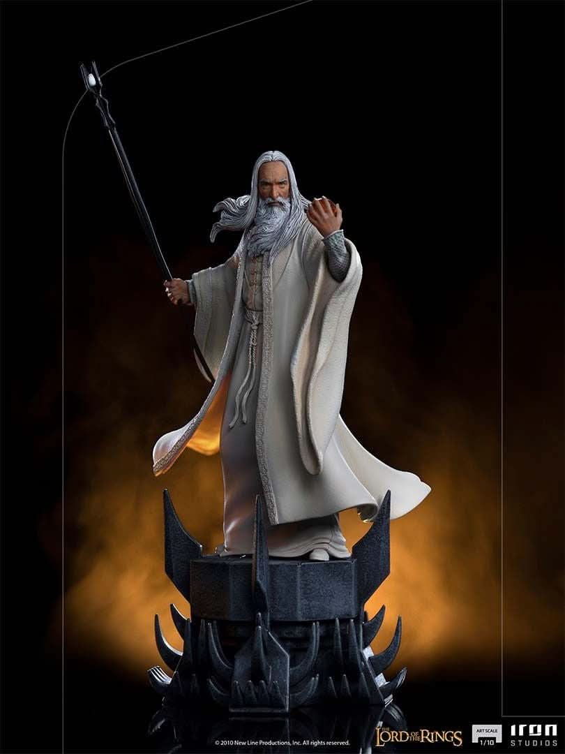 Statue Saruman - The Lord of the Rings - BDS Art Scale 1/10 - Iron Studios - Image 3
