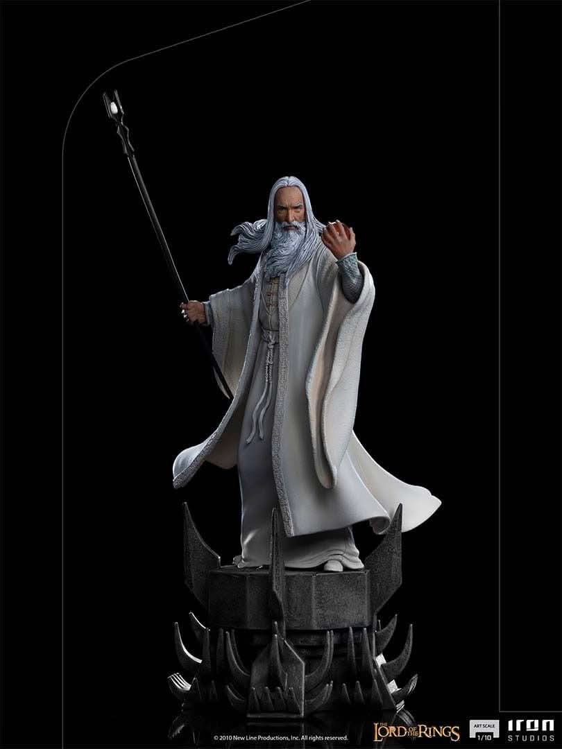 Statue Saruman - The Lord of the Rings - BDS Art Scale 1/10 - Iron Studios - Image 4