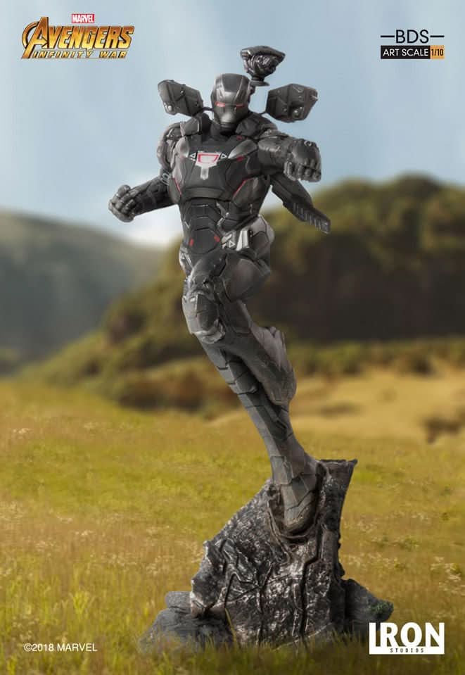 Statue War Machine - Avengers: Infinity War - Art Scale 1/10 - Iron Studios - Image 4