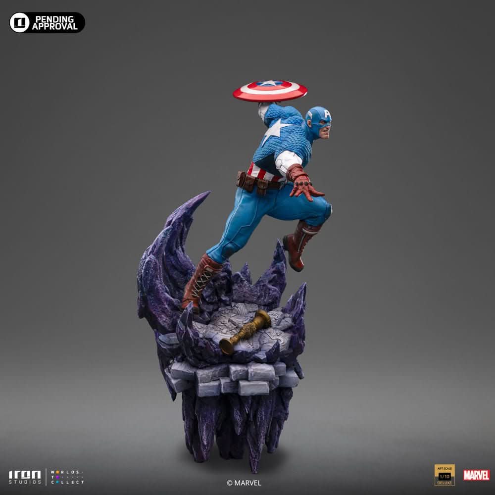 Captain America Deluxe - Infinity Gauntlet Diorama - BDS Art Scale 1/10 - Iron Studios - Image 3