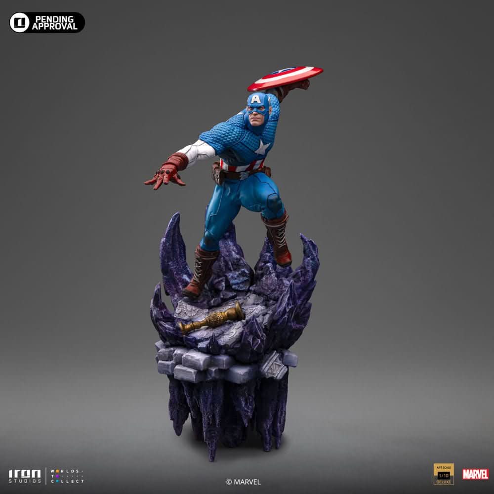 Captain America Deluxe - Infinity Gauntlet Diorama - BDS Art Scale 1/10 - Iron Studios - Image 4