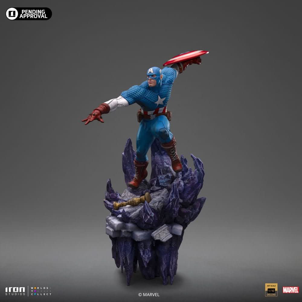 Captain America Deluxe - Infinity Gauntlet Diorama - BDS Art Scale 1/10 - Iron Studios - Image 6