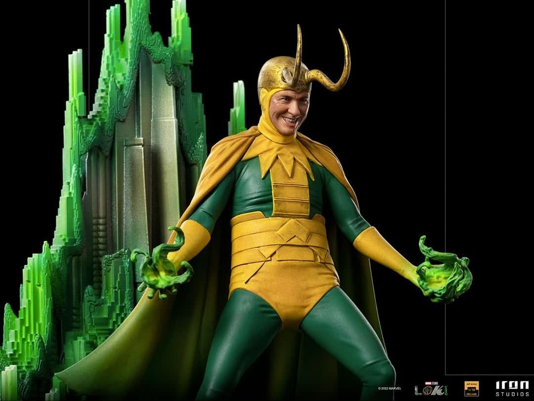 Classic Loki Variant Deluxe - Loki Series - Art Scale 1/10 - Iron Studios - Image 11