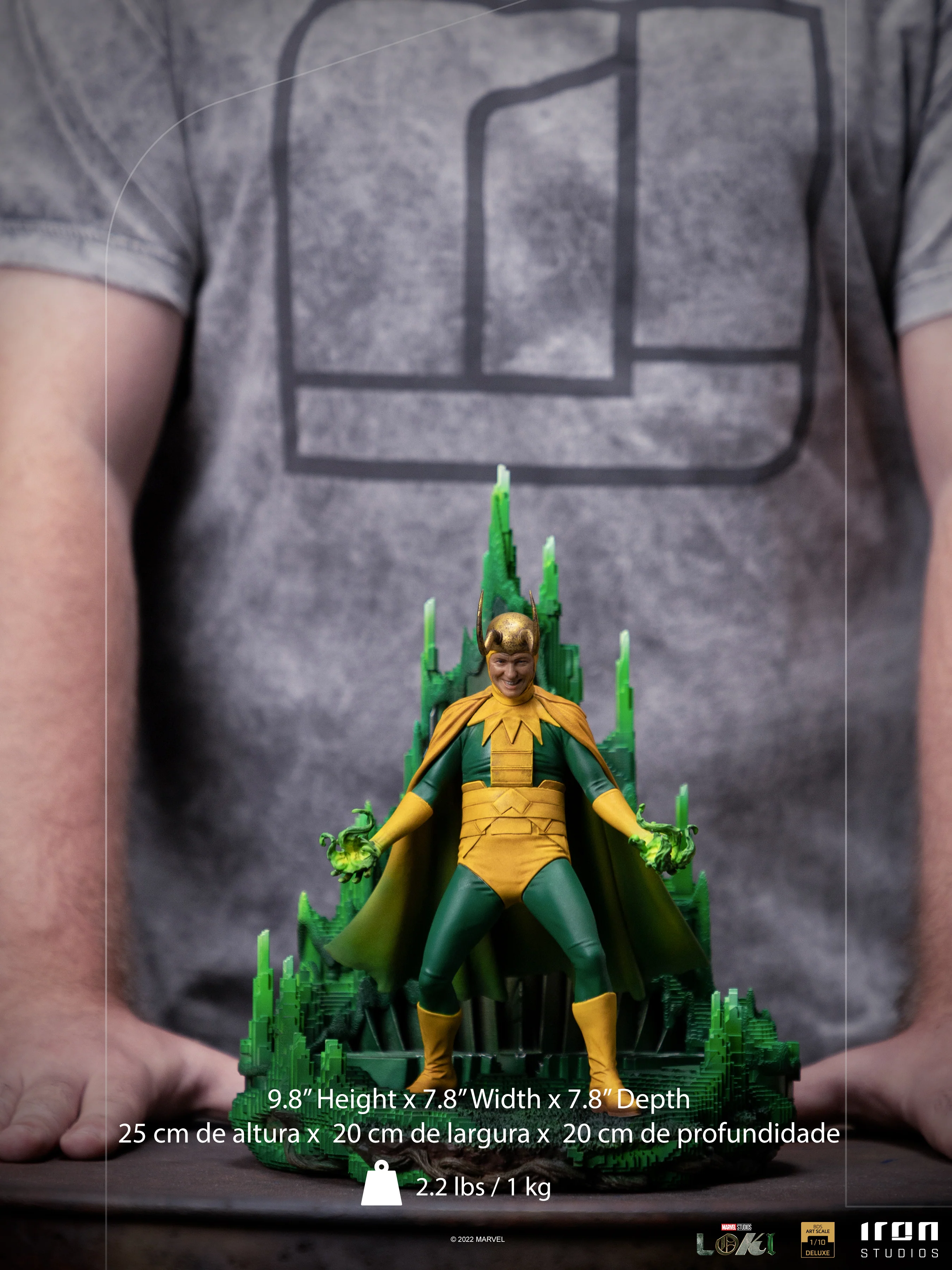 Classic Loki Variant Deluxe - Loki Series - Art Scale 1/10 - Iron Studios - Image 12
