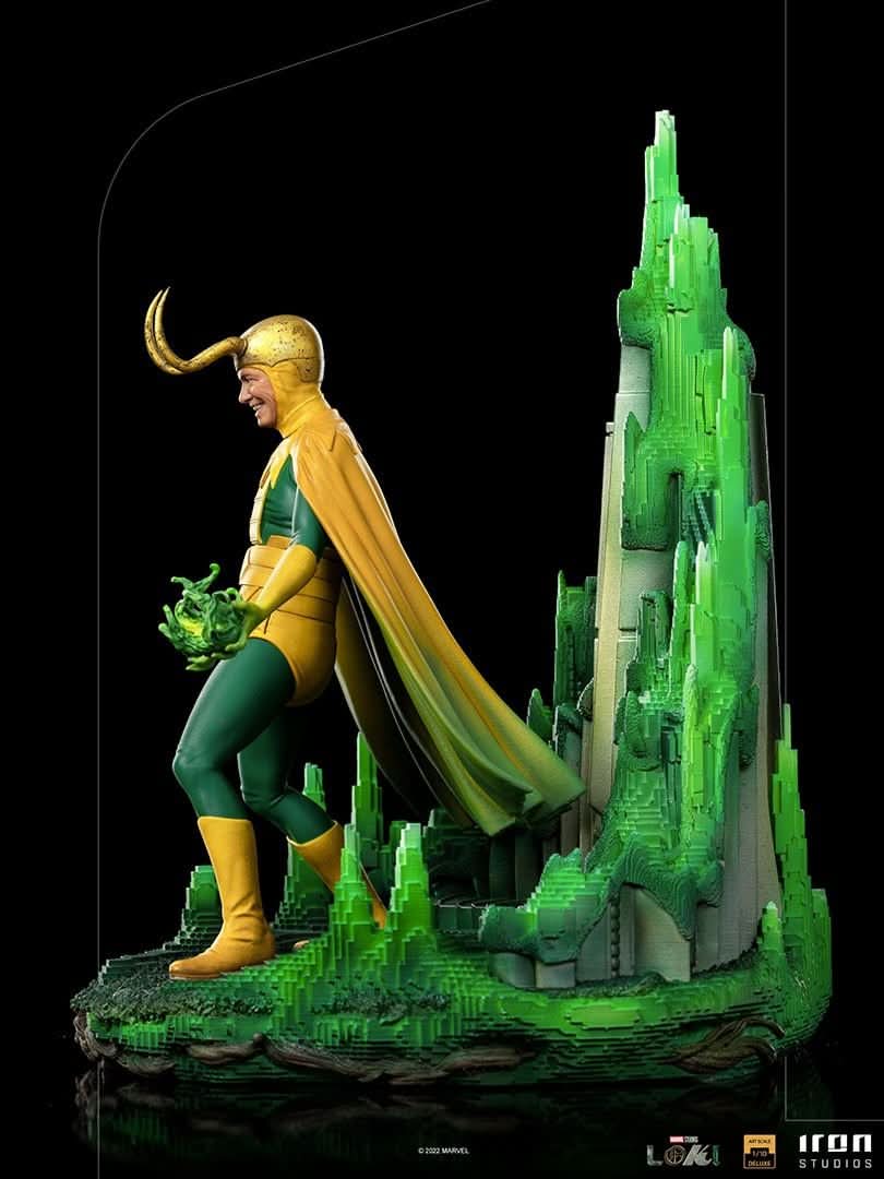 Classic Loki Variant Deluxe - Loki Series - Art Scale 1/10 - Iron Studios - Image 5