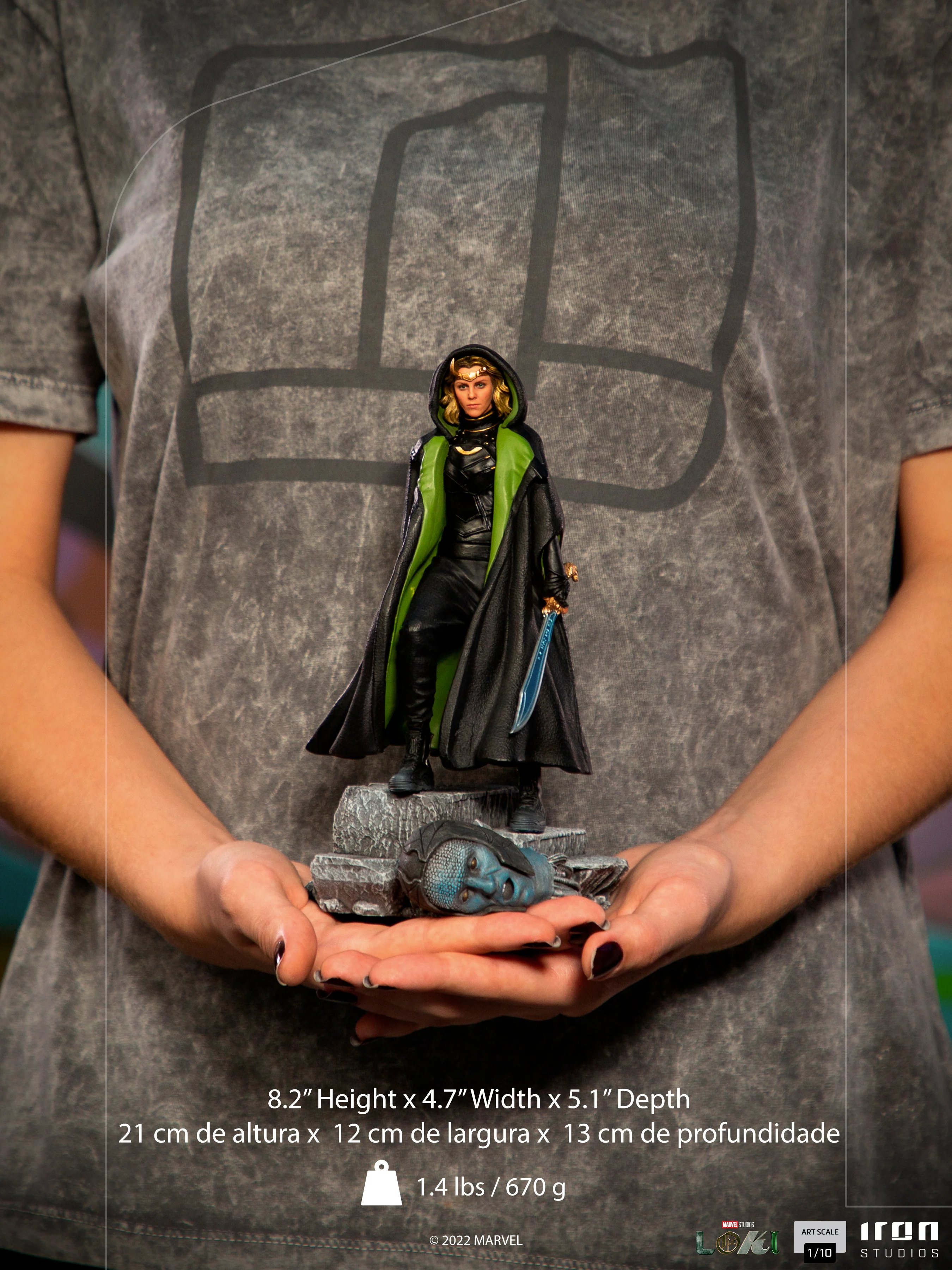 Statue Sylvie Loki Variant - Loki Series - Art Scale 1/10 - Iron Studios - Image 7