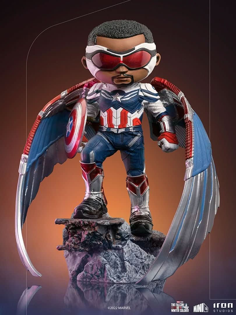 Statue Captain America Sam Wilson - The Falcon and the Winter Soldier - Minico - Iron Studios - Image 3