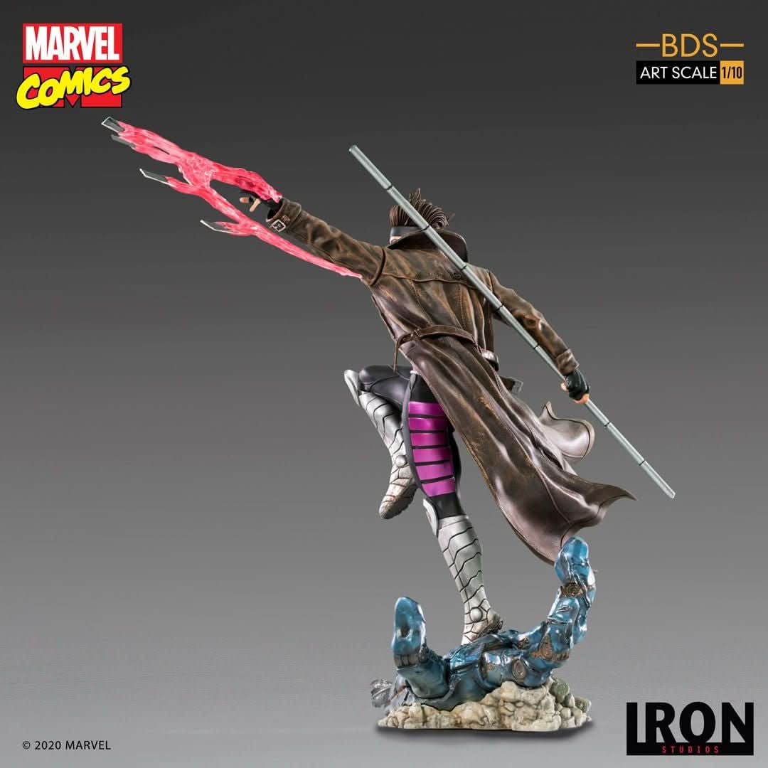 Statue Gambit - X-Men Marvel Comics - Art Scale 1/10 - Iron Studios - Image 6