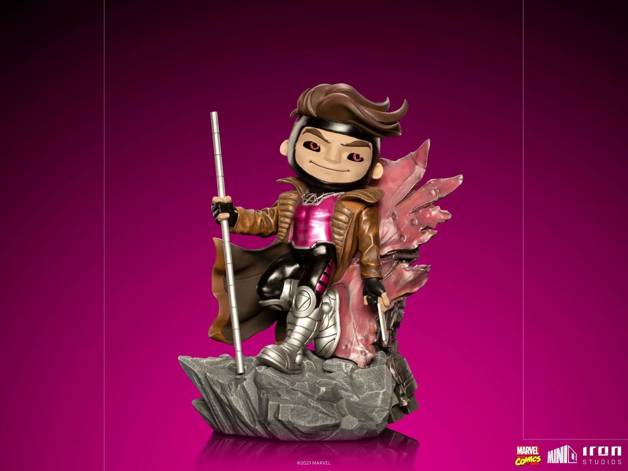 Statue Gambit - X-Men - Minico - Iron Studios - Image 3