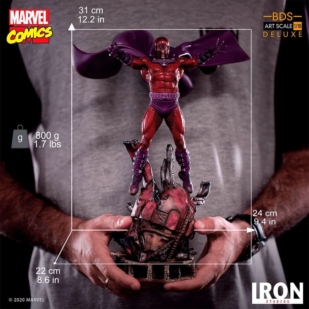 Statue Magneto Deluxe - X-Men Marvel Comics - Art Scale 1/10 - Iron Studios - Image 21