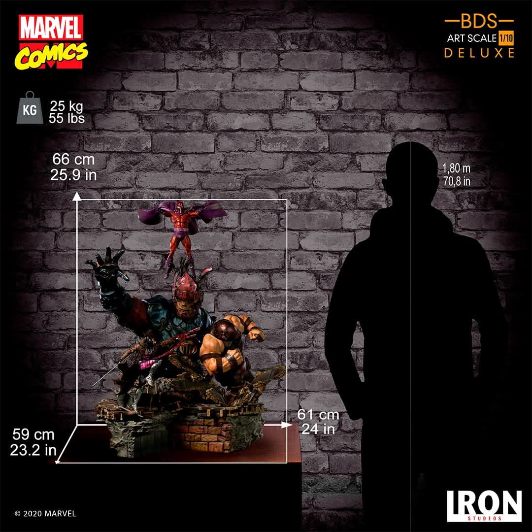 Statue Sentinel Vs X-Men #2 - Marvel Comics - Art Scale 1/10 - Iron Studios - Image 16