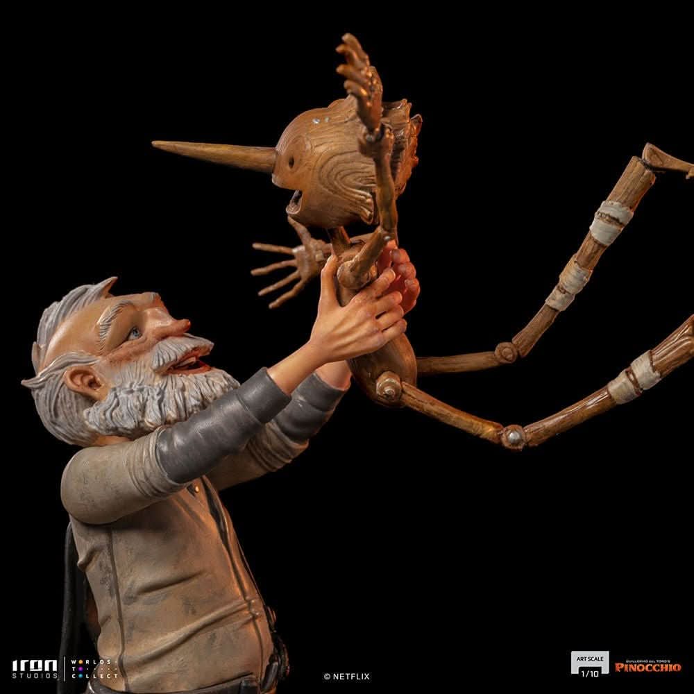 Statue Geppetto & Pinocchio - Pinocchio - Art Scale 1/10 - Iron Studios - Image 13
