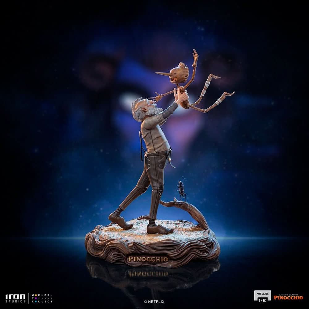 Statue Geppetto & Pinocchio - Pinocchio - Art Scale 1/10 - Iron Studios - Image 14