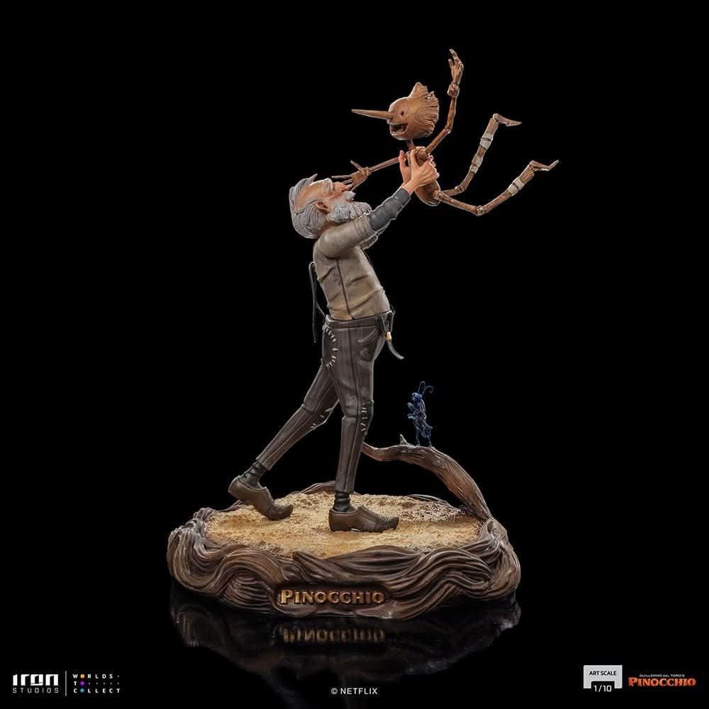 Statue Geppetto & Pinocchio - Pinocchio - Art Scale 1/10 - Iron Studios - Image 3
