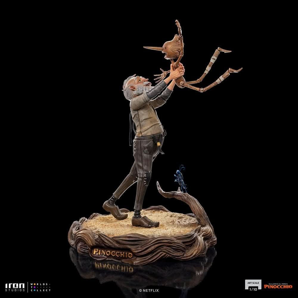 Statue Geppetto & Pinocchio - Pinocchio - Art Scale 1/10 - Iron Studios - Image 4